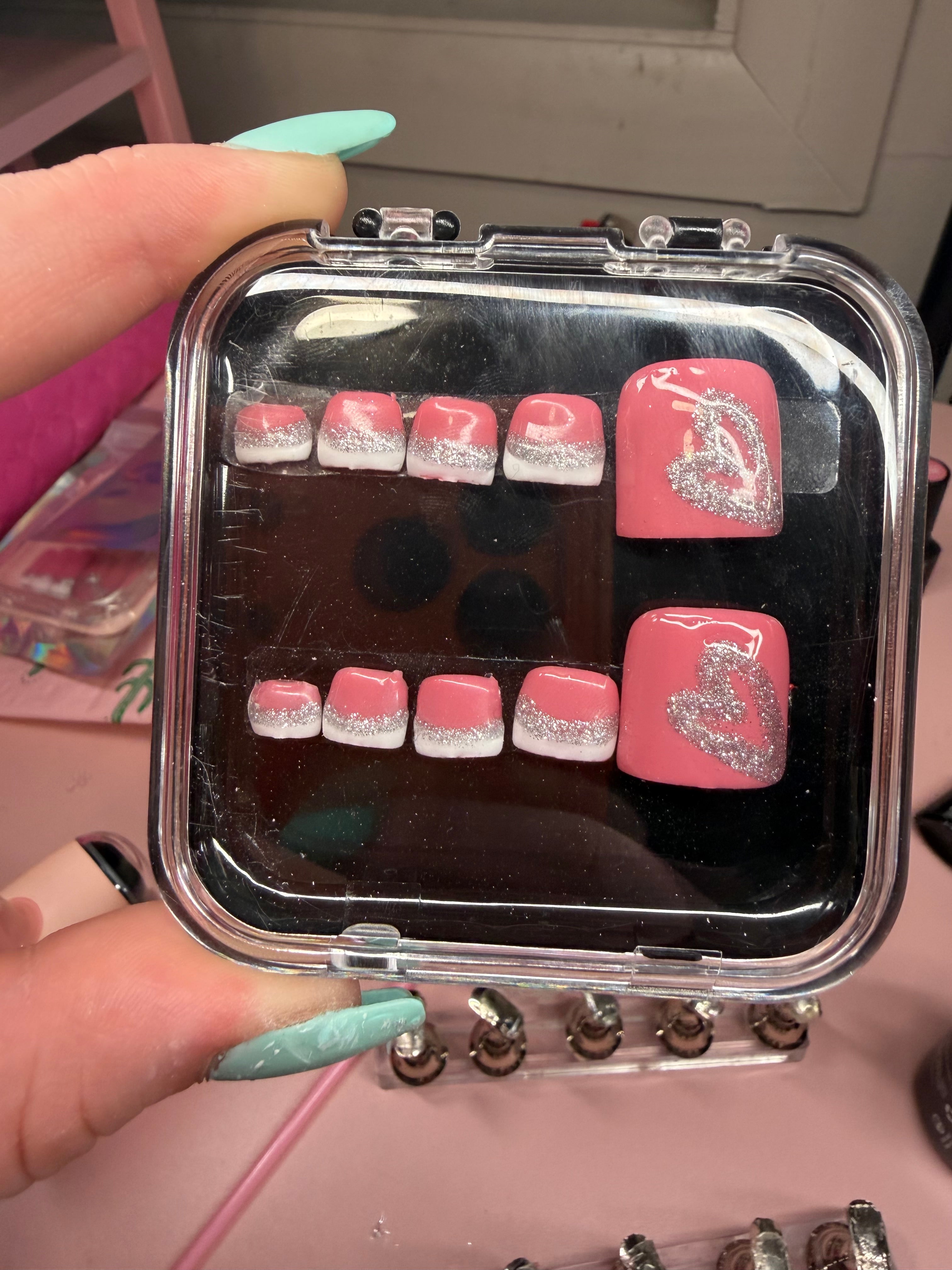Custom press on Toe Nails